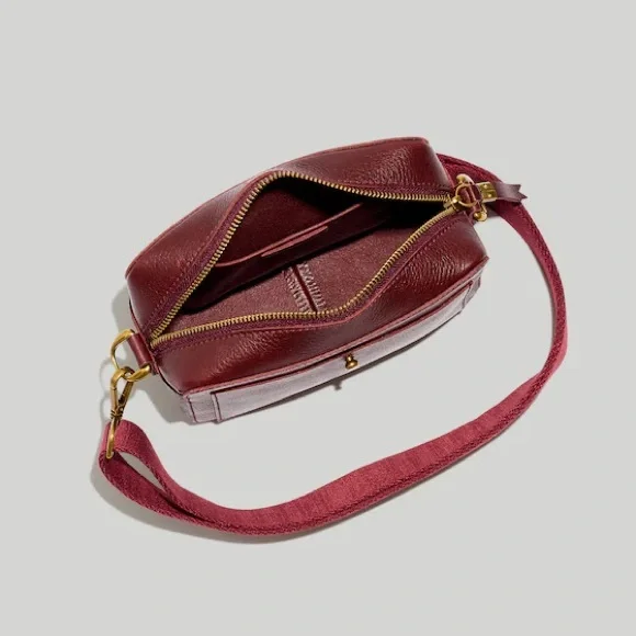 Madewell The Transport Camera Bag Dark Cabernet - Picture 3 of 16